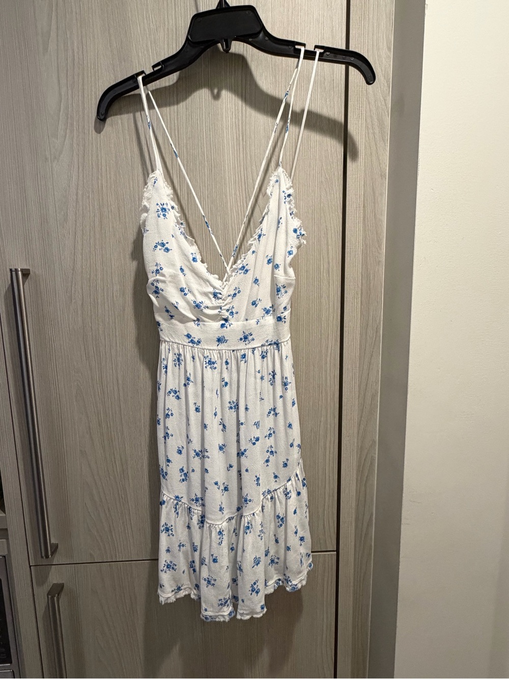 Skylar + Madison White Floral Summer Sundress